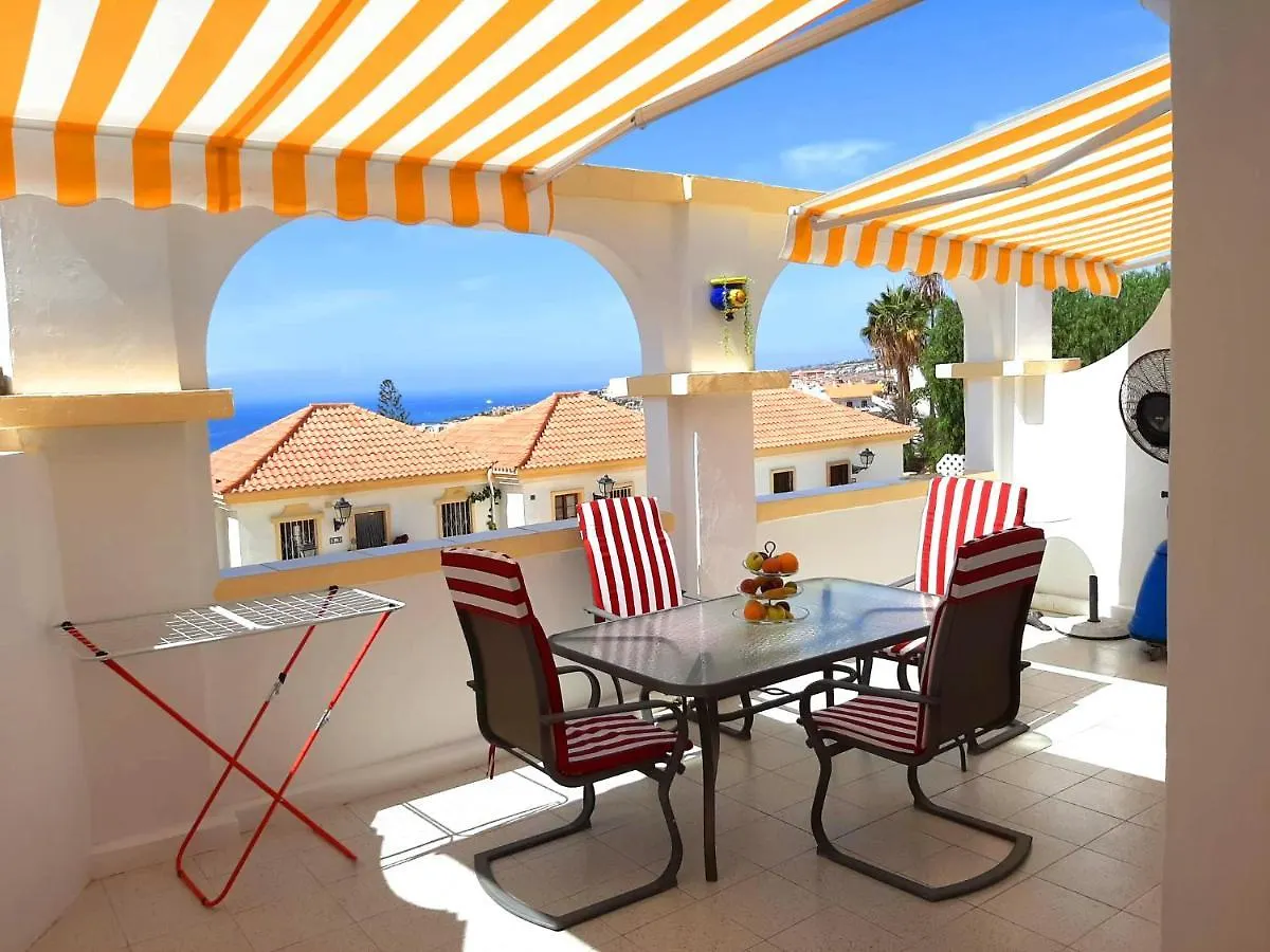 Stylish Design With Ocean, Pool View, King Size Bed, Wifi, Smart Tv, Free Parking 2 Pools Access Apartment Costa Adeje  0*, Costa Adeje (Tenerife)